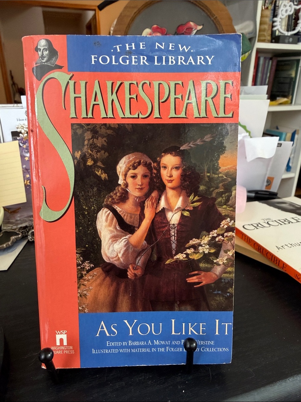 Shakespeare: As You Like It (Folger Library) - Red & Blue Cover